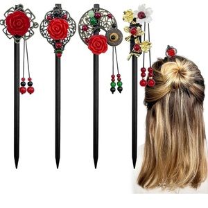 Chinese Wooden Chopstick’s for Hair